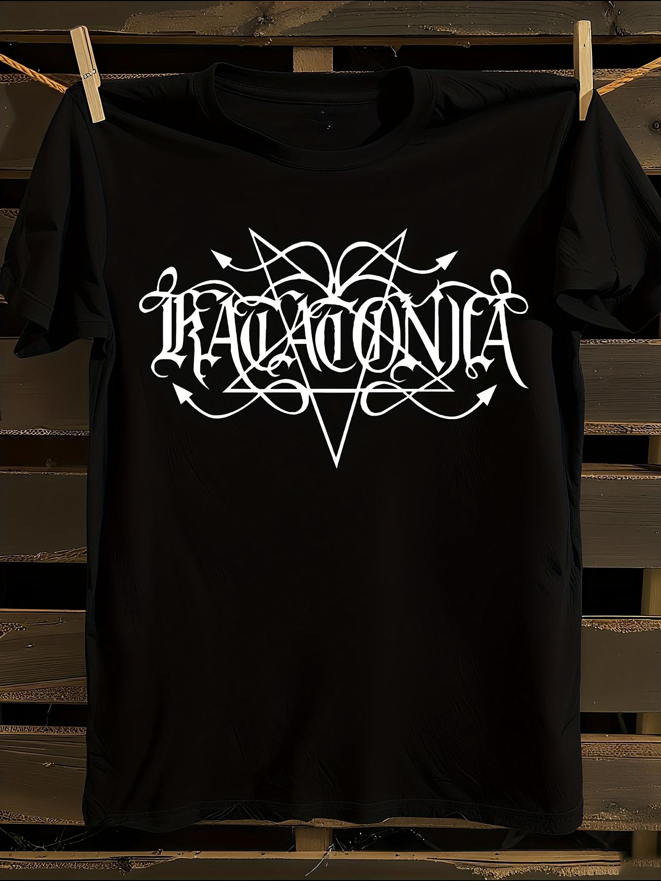 s Katatonia Swedish Metal Logo T-shirt XXL