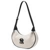 MLB New York Yankees Vintage Atmosphere Embossed Patch Shoulder Bag Unisex Shoulder Bag White 3ABQB016N-50IVS