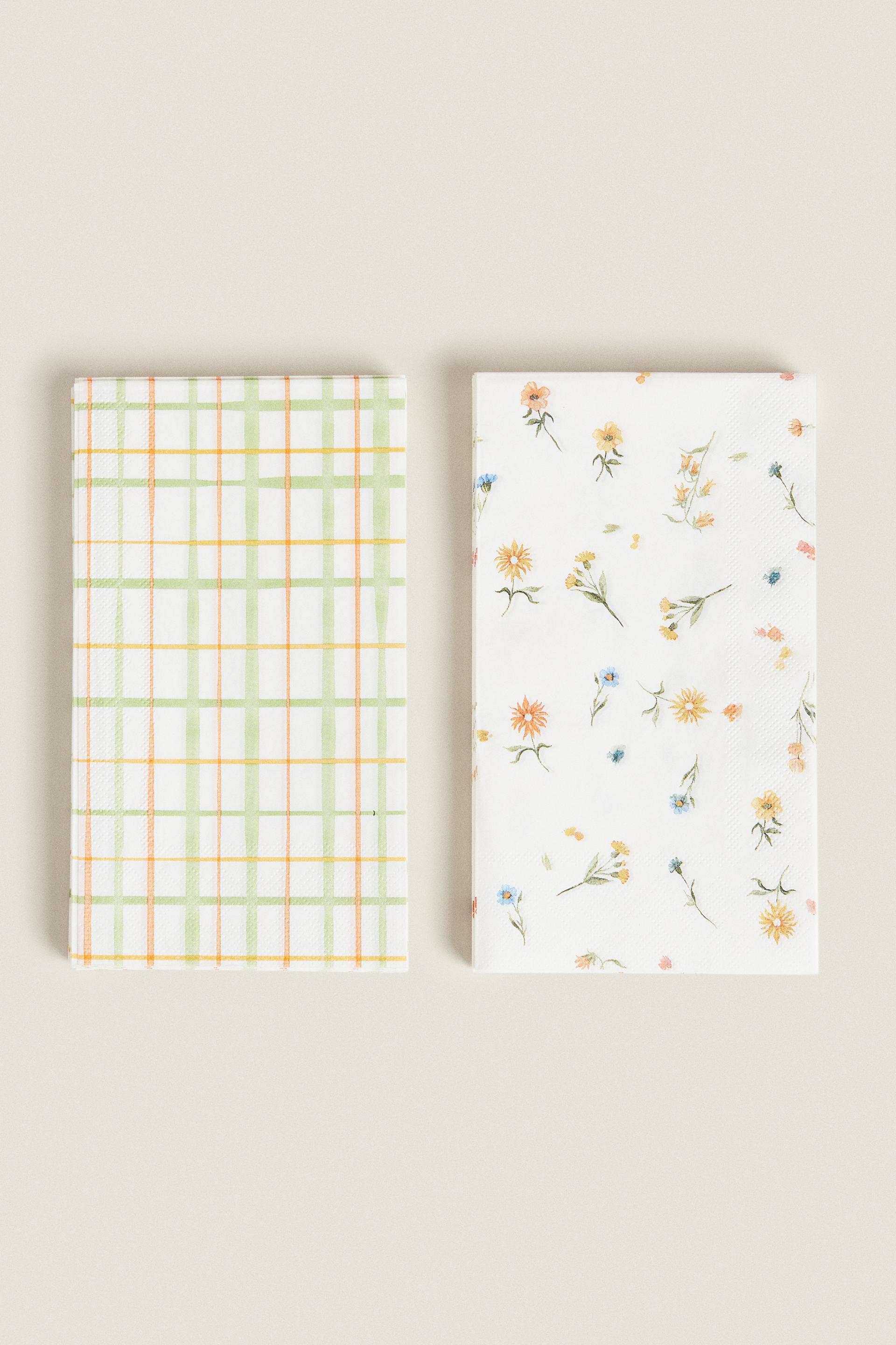 

ЦВЕТОЧНЫЕ БУМАЖНЫЕ САЛФЕТКИ (УПАКОВКА ИЗ 30 ШТ.)