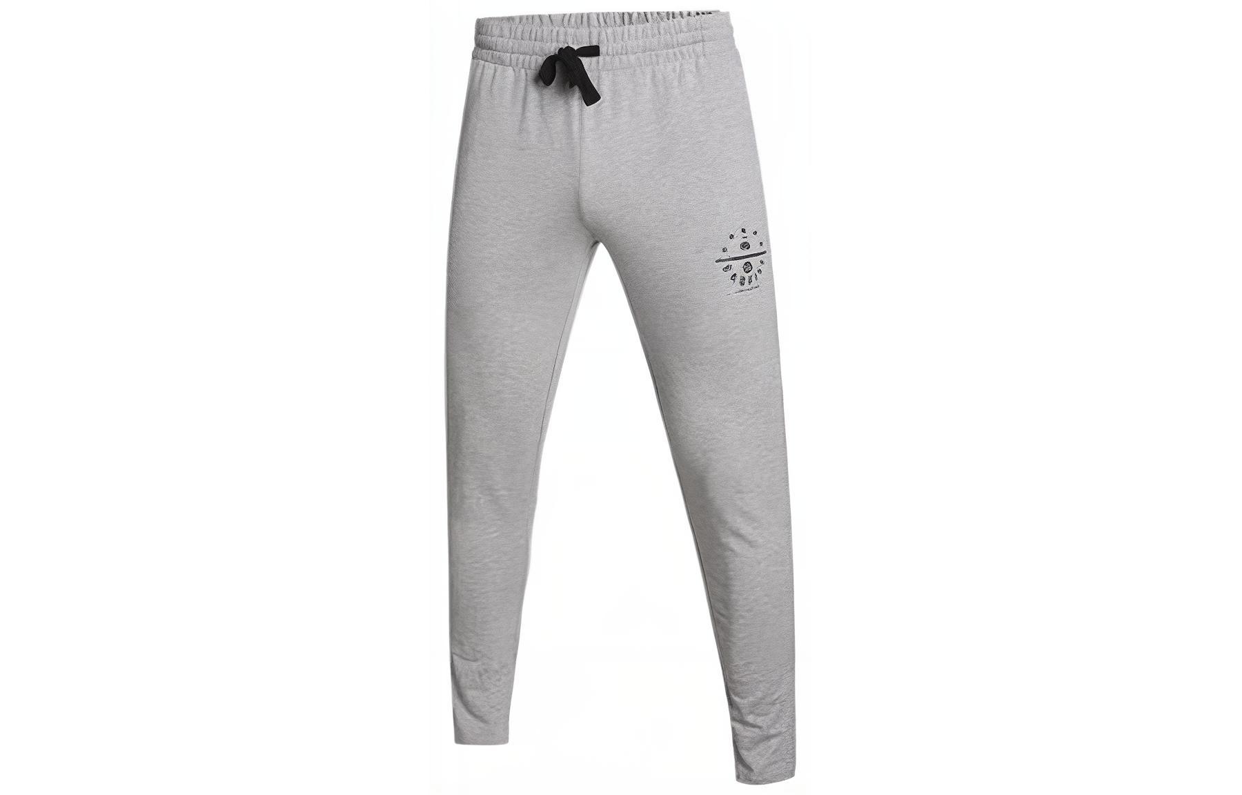 Li Ning Knitted Sweatpants Men s Heather Gray AKLM275-1 XL