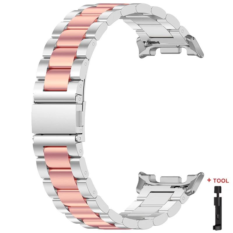 Nerezový řemínek pro Samsung Galaxy Watch 8/Classic 8 40mm 44mm Řemínek pro Watch Ultra 2 Řemínek pro Galaxy Watch 7 Ultra