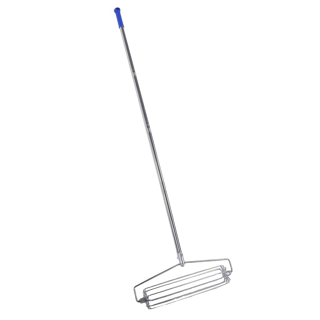 Sand Bunker Rake 4.5FT 304 Stainless Steel Course Roller Sand Trap Rake for     High   Baseball Fields Garden Landscape Beach