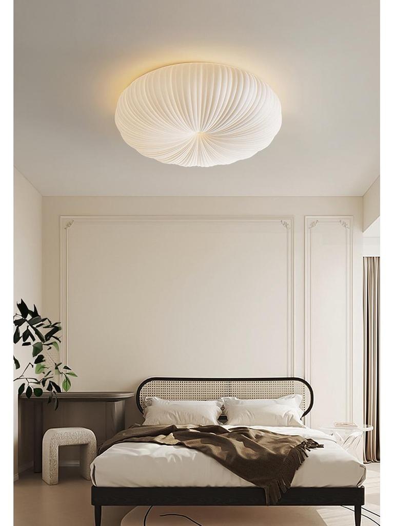 Modern Minimalist Pumpkin Ceiling Light for Bedroom, Dining Room, Study, or Kids' Room