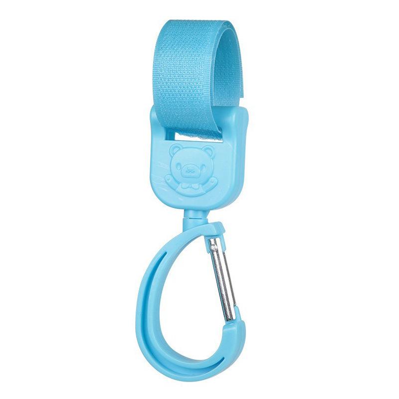 Baby Safety Stroller Umbrella Car Nylon Strap 2 Hook Combination Hooks For Infant Pushchair Double Ring Buckle Hooks Set Of 1 2 Or 4 Hooks