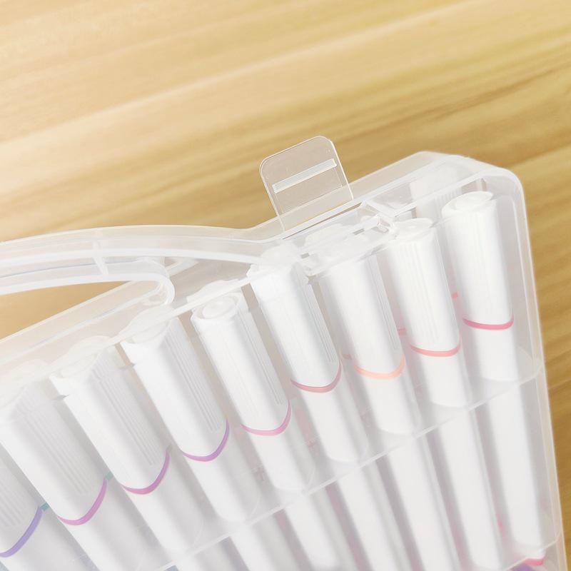 Haltungsverbessernde Acryl-Markerstifte - 24 Farben für Kunst von Schülern und Kindern, DIY-Notizbücher und zum Ausmalen