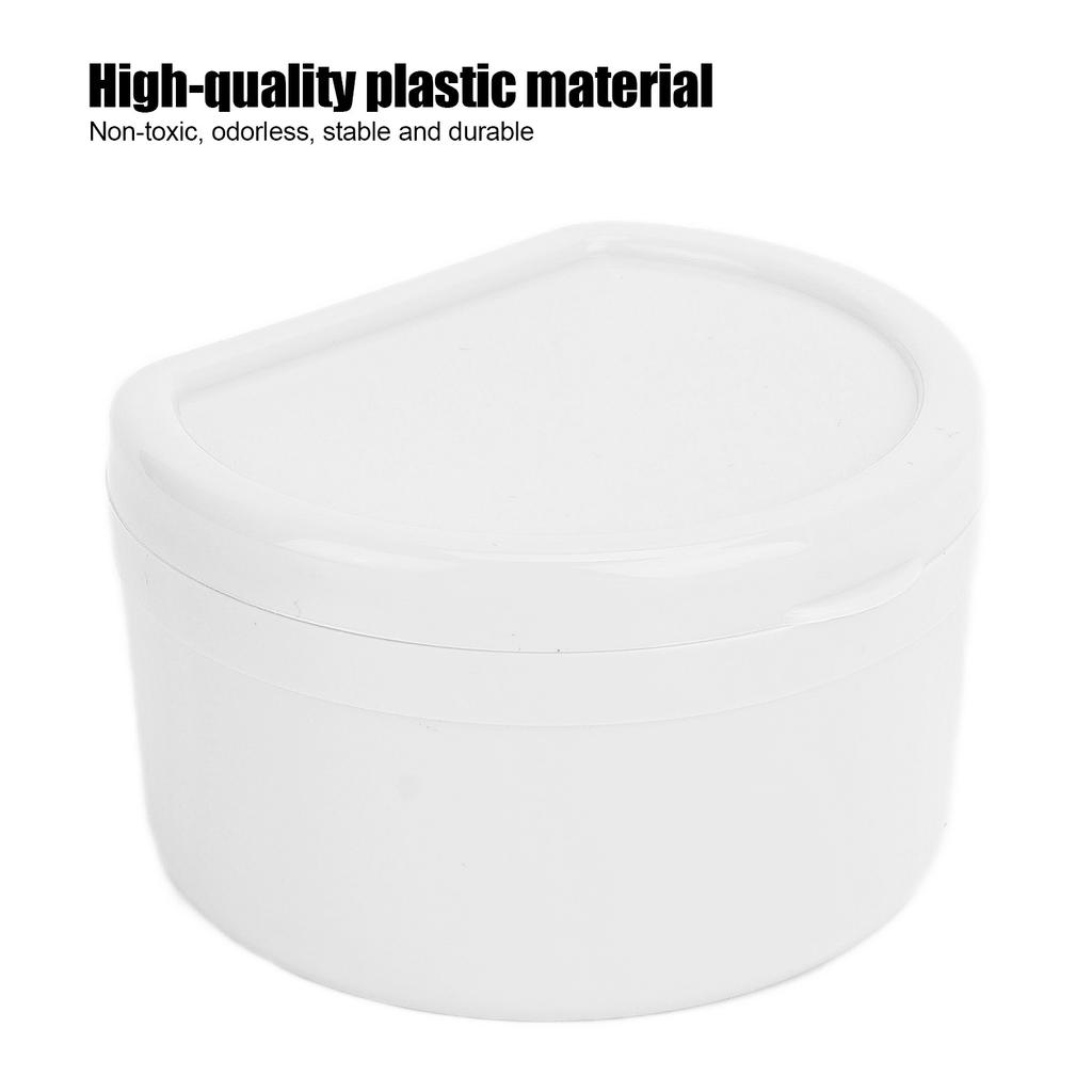 Protable Dental Retainer Box Orthodontic Dental Retainer False Teeth Storage Box