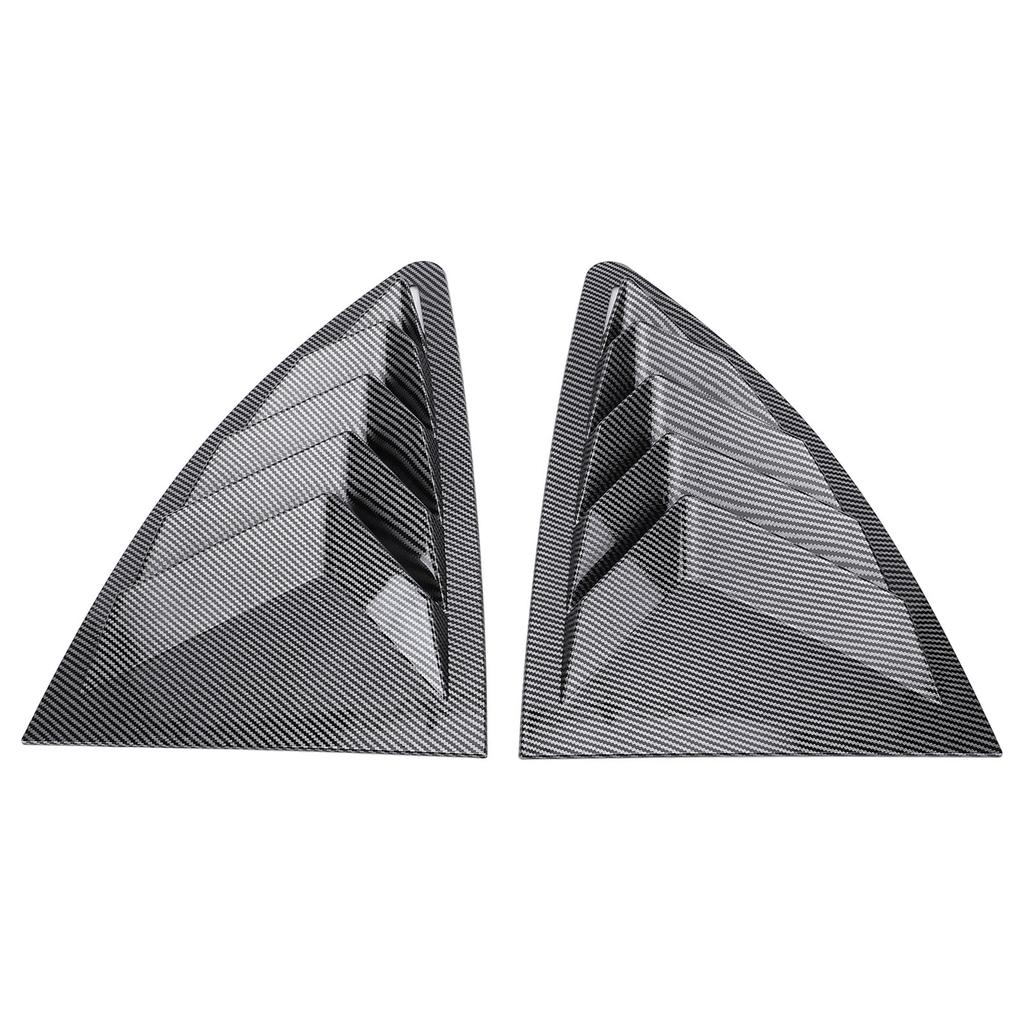 P of Rear Side Window Louver Vent Left Right Window Shutter Cover Trim Replacement for 6 2013-2020