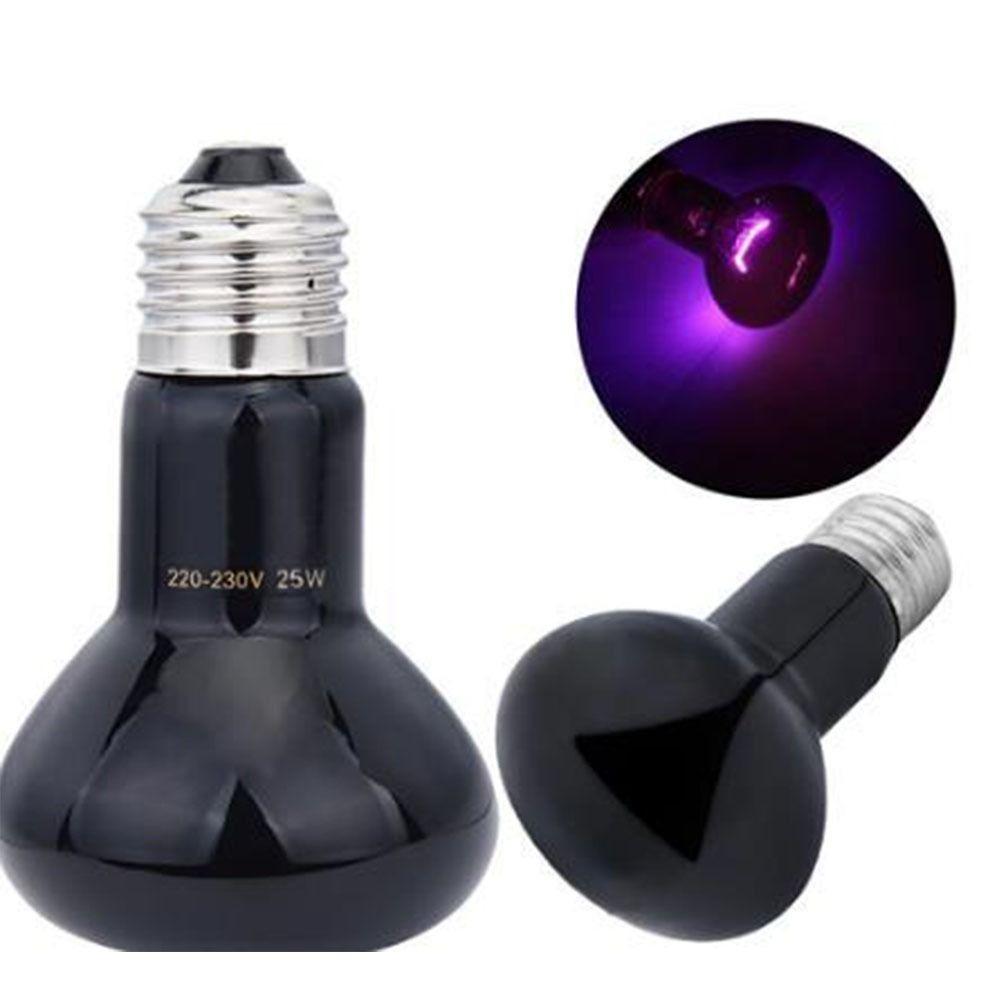 UVA Led Pet Heating Lamp Adjustable Infrared UVA Day Night Bulb 4 Kinds 25W/50W/75W/100W Reptile Heat Bulb Reptile Habitat