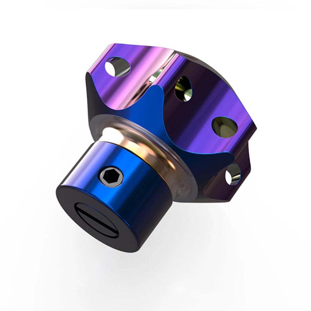 

1 шт., универсальный автомобильный мотоцикл с ЧПУ, брелок для ключей из алюминиевого сплава, титановый шестигранный наконечник, аксессуары для украшения автомобиля