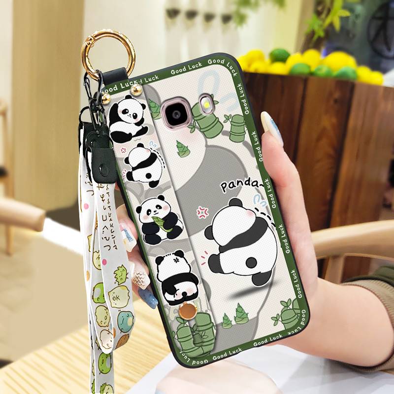 Cartoon Phone Holder Phone Case For Samsung Galaxy J510/J5 2016/J5108 Anti-knock Waterproof Shockproof Anti-dust Cute