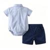 Baby Boy Short Sleeve and Shorts Set for Infant Toddler - 2 Piece Outfit