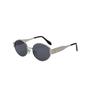 Small Oval Frame Advanced Sunglasses Spicy Girls Street Photo Shades Metal Future Style Eyewear