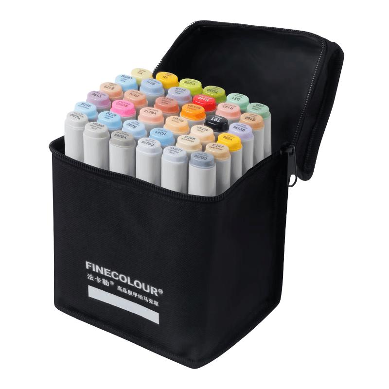 FINECOLOUR First Gen Dual-Tip Alcohol Markers 36-Color Set