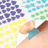 72/80Pcs Colorful Cute Star Heart Shaped Acne Treatment Sticker Invisible Acne Cover Pimple Patch Skin Care
