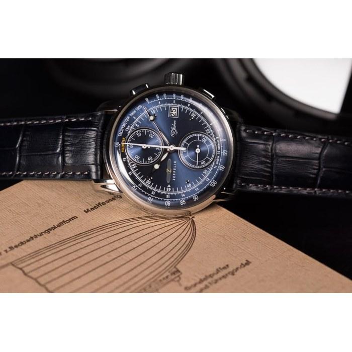 [Zeppelin] Watch 100th Anniversary Blue Dial 86703 Men's