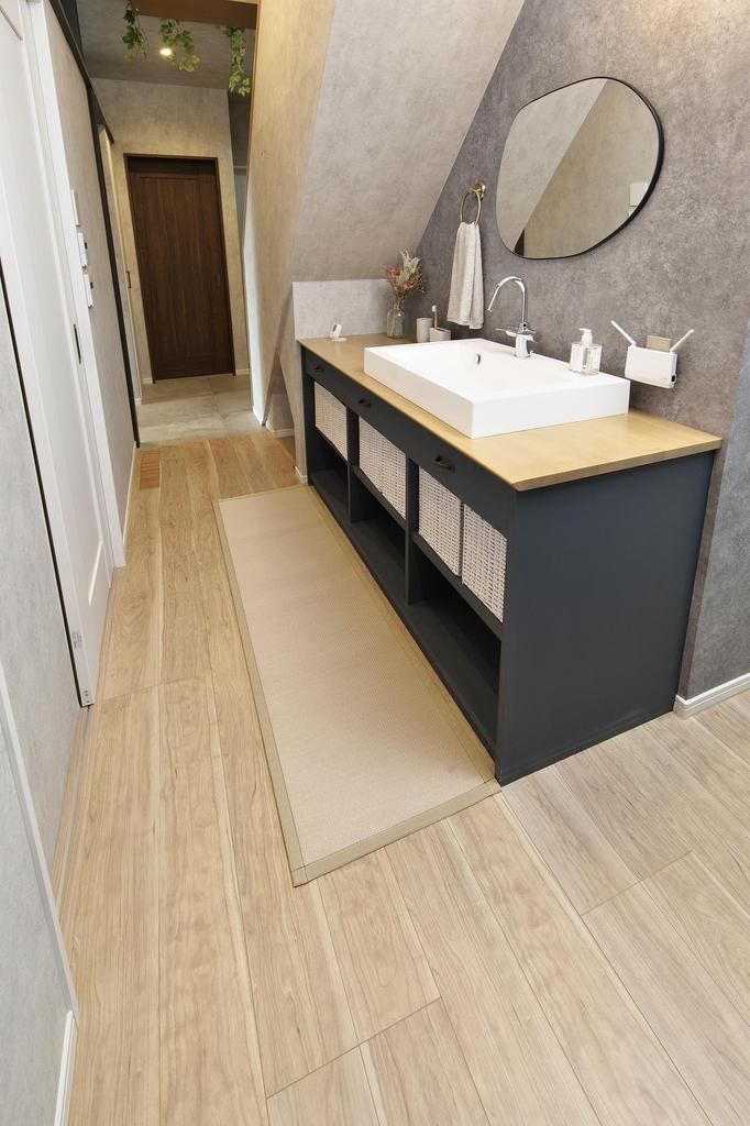 Sekisui Jushi Shoji Sekisui Kitchen Mat KM-18-MB, Mocha Beige, 50x180cm