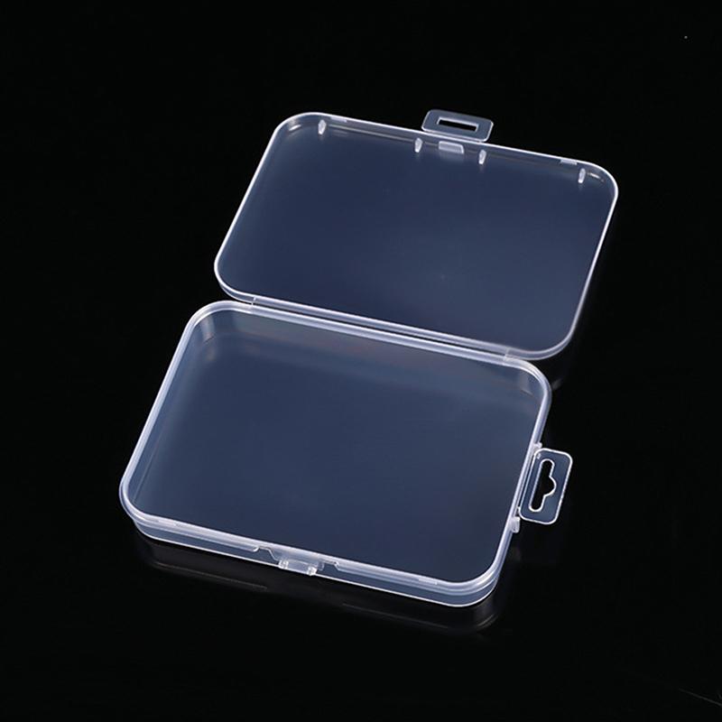 Rectangular Transparent Pp Empty Box For False Eyelashes Jewelry Dustproof Storage Lash Display Holder Organizer Supplies