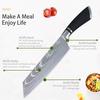 8 Inch Japanese Chef Nakiri Knife Stainless Steel Chef Knife Kitchen Knife