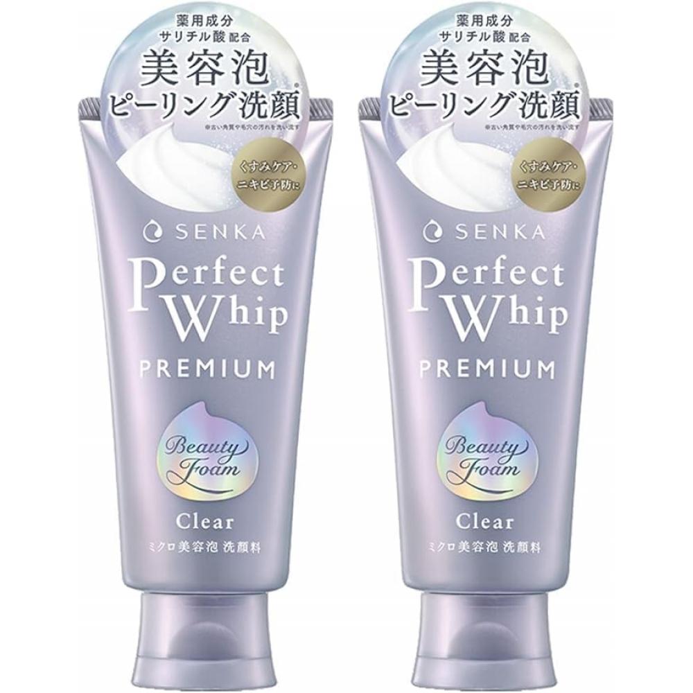 Безымянный товар [ограниченный] Senka Senka Premium Perfect Whip Clear Peeling 120 г X 2 шт.
