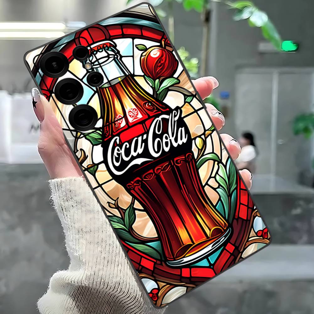 Coca-cola Vintage Handyhülle Für Samsung S 24 Fe 25 Ultra Plus 20 Lite 21 30 22 23 24 22 Ultra 5G Fundas