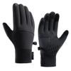 Men's Winter Cycling Gloves: Fleece Lined, Windproof, Waterproof, Touchscreen-Compatible for Outdoor Sports and Mountaineering