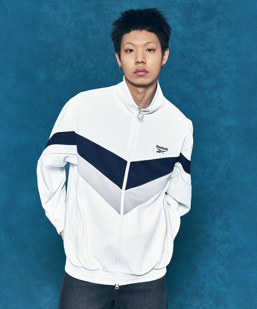 Reebok Heritage Jersey Track Top - Off-White