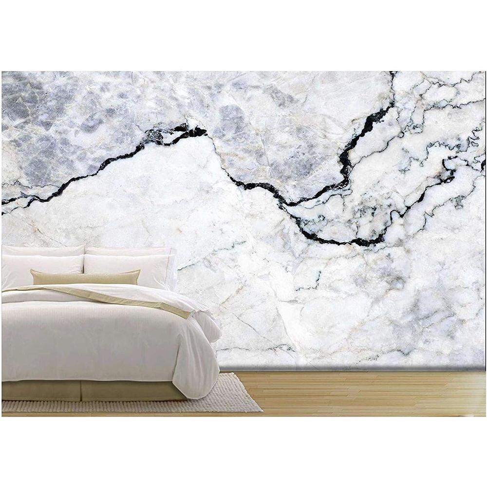 Marble Wall Mural Removable Light Luxury 3d Marble Wall Mural Living Room Bedroom Large Wallpaper Home Decor