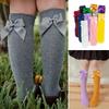 2 To 8 Yrs Leg Warmers Cotton Long Socks Cute Sweet Girl Lace Bows Princess for Infant Baby Spring Winter Toddler Sock
