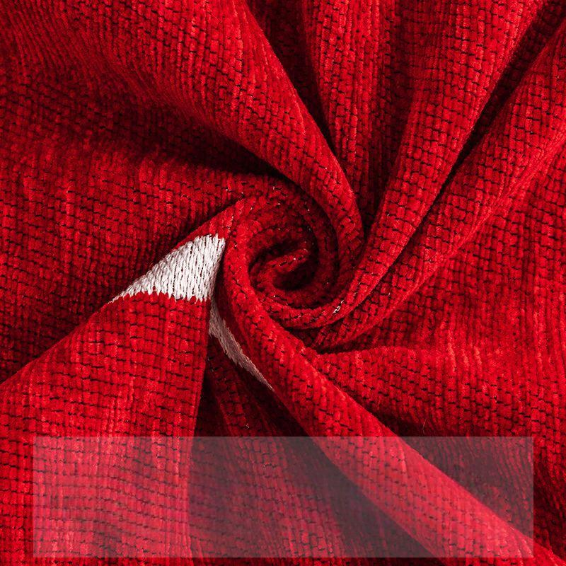 Red Happy Word Sofa Cover Wedding Festive Big Red Sofa Cover Wedding Room Decoration Sofa Cover