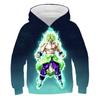 2025 Barn Japansk Anime Super Dragon Ball Pullover Super Goku 3D-trykk Gutt Streetwear Mote Genser Casual Dragon Ball Kul Hettegenser