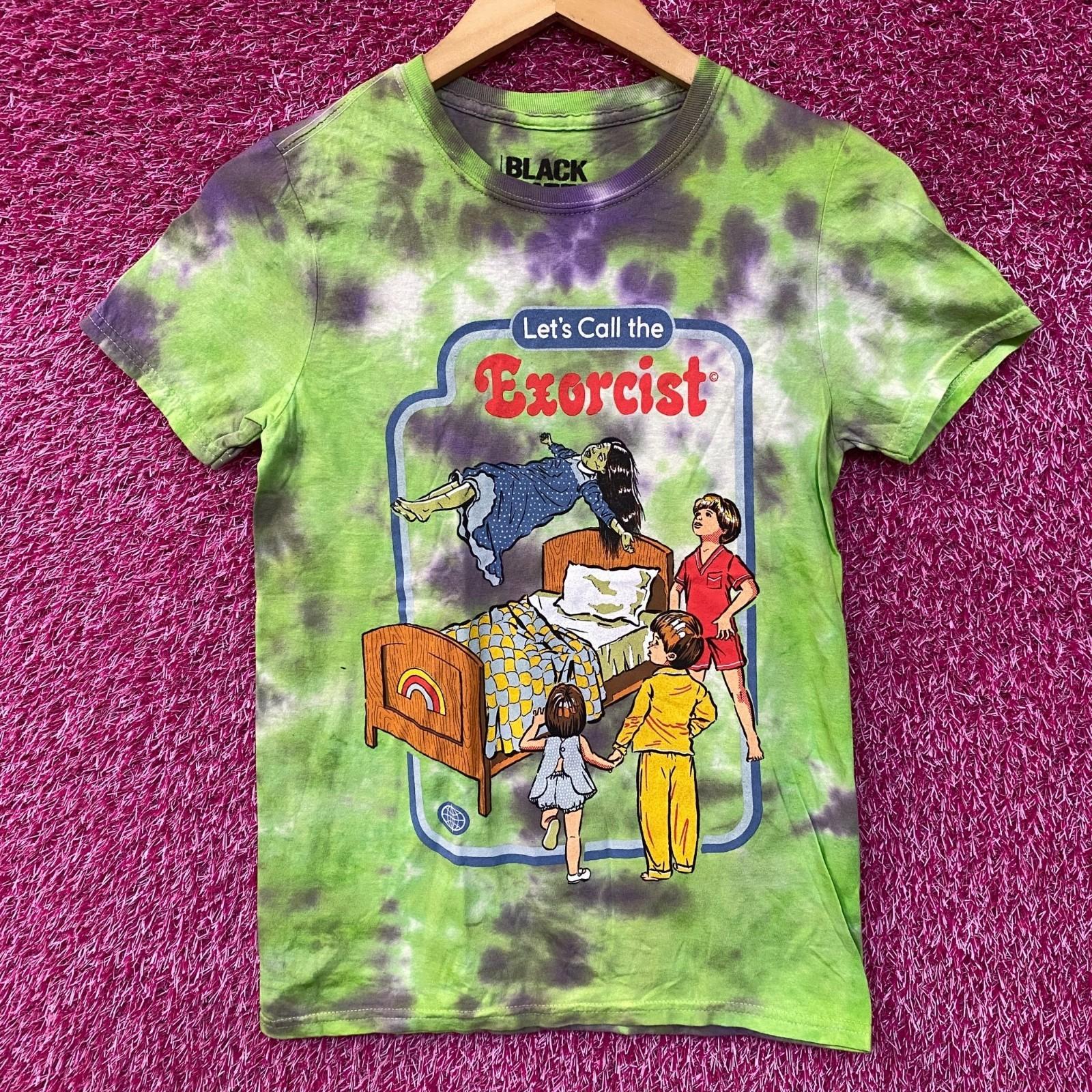 Black Matter Let s Call The Exorcist Tie Dye T-Shirt Extra Small XXXXL