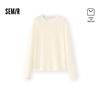 Semir Men's Winter Minimalist Wool Crew Neck Pullover Sweater