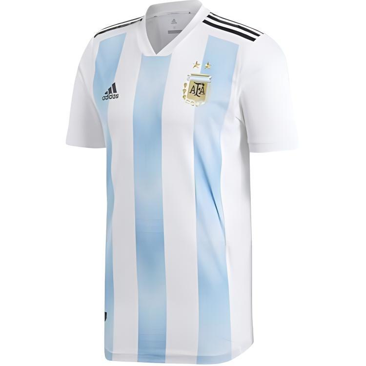 adidas Argentina 2018 Authentic Home T-Shirt  White Blue  Men s BQ9329 XXL