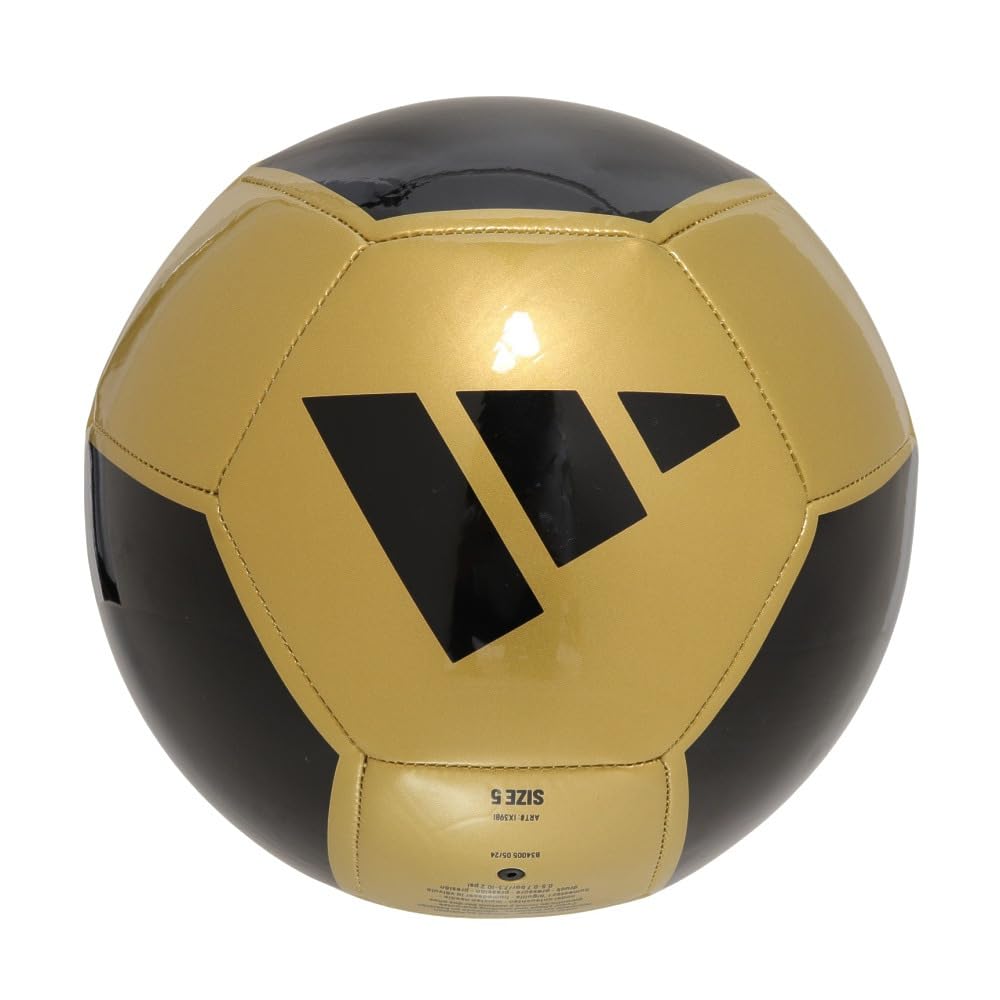 Adidas EPP Gold and Soccer Practice Size 5 Club, Black, AF5935GBK, Ball,