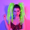 Nejnovější barevný drátěný čelenka Krásná ozdoba hlavy pro Neon Glow Party LED světla do vlasů Fluorescenční párty rekvizity