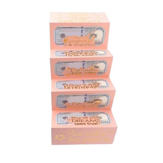 

Birthday Money Envelope for Cash DIY Money Holder And Gift Card Organizer with 6