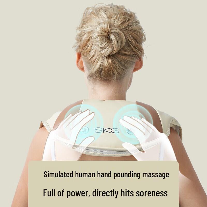 SKG 4095 Heated Kneading and Percussion Massage Shawl