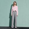 Women's High-Waist Pleated Wide-Leg Casual Pants