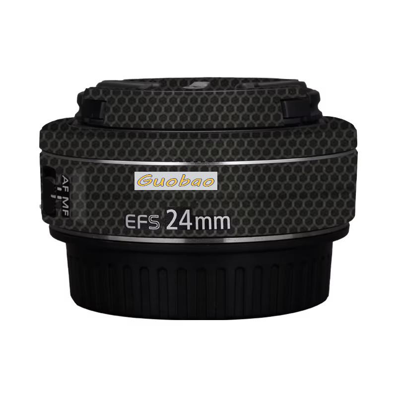 For Canon EF-S 24mm F2.8 STM Lens Decal Skin for Canon EF-S24 F2.8 Lens Cover Film 24 2.8 Protective Sticker for canon 24mm 2.8
