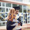5Pcs Blue and Yellow Graduation Cap Garland Banner 2025 Graduation Banner Class of 2025 for Grad Party Decorations Class of 2025 Blue and Yellow