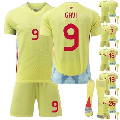 24/25 Real Madrid Anzug mit Drachenmuster Fußballtrikot-Set mit Socken