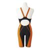 MIZUNO Half Size 95 Size FINA Swimming Women's MX-SONIC II Suit, N2MG2211, (Black/Orange), XL, (International Federation) Approved.