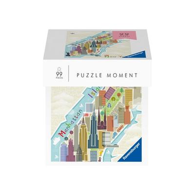R165377 New York Map Poster 99 Pieces, Korean Popular Puzzles