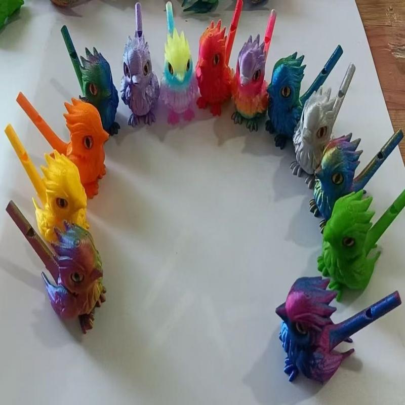 3D Printed Bird Whistle, New Water Bird Whistle Toy for Kids, Bird Calling & Sound Training Whistle, Fast Learning Bird Call Whistle