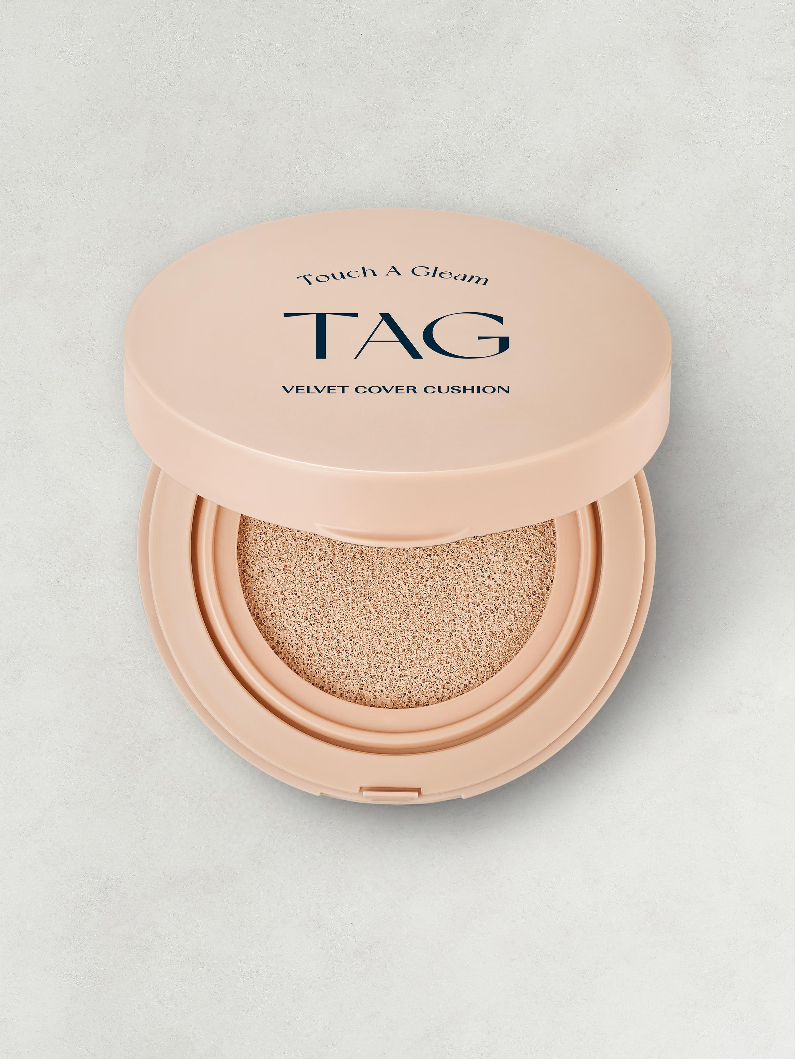 Tag Velvet Cover Cushion Foundation 15g - Nude Light 1ea