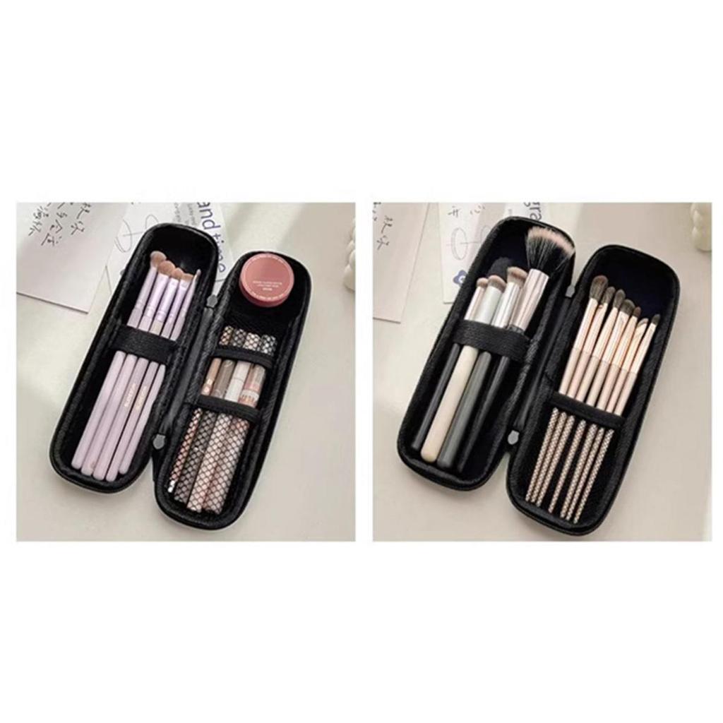 Makeup Brush Travel Case Cosmetic Toiletry Bag Organizer for Men Women Lipstick Beauty Tools Pouch Wash Storage Accessories