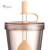 Insulated Style Water Bottle for School Drinking Straw Cup, Portable Leak-proof PC Bottle, Durable Reusable Cup Milk Tea Anti-fall Students And Office