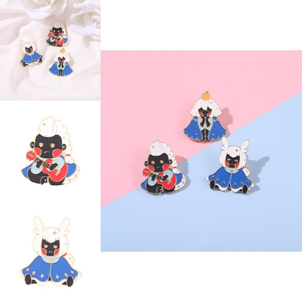 Cute Sky Encounter-themed Game Brooch Enamel Pin For Collectors And Fans