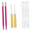 Doll Hair Insertion Tool Repair Portable Wig Accessories with Awl for Shop