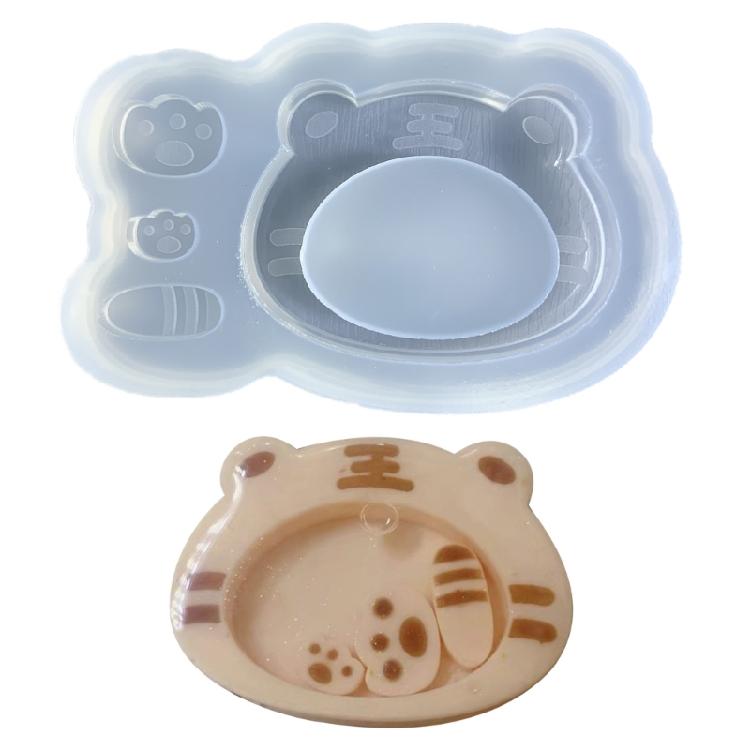 Resin Casting Shaker Mold Epoxy Quicksand Silicone Molds Resin Shaker Mold for Pendant Jewelry Keychain Decoration Craft